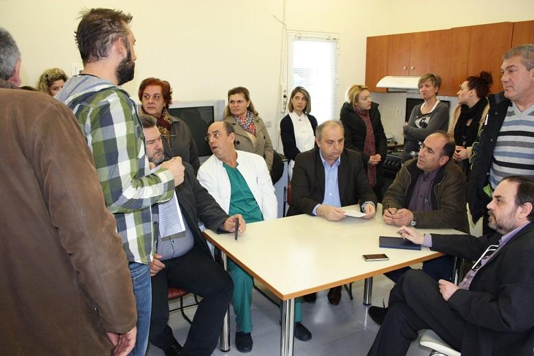 Σύσκεψη στο Κέντρο Υγείας Άρνισσας